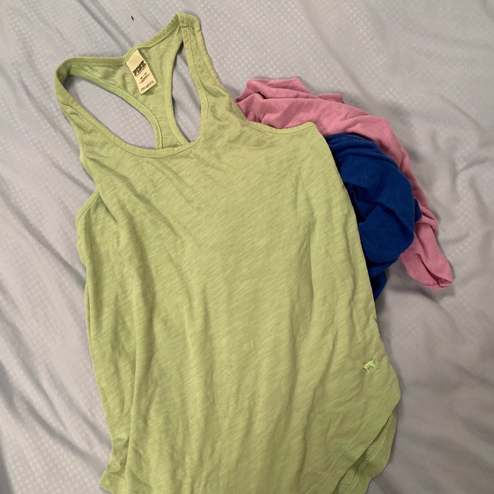VS Pink Tanktop Set